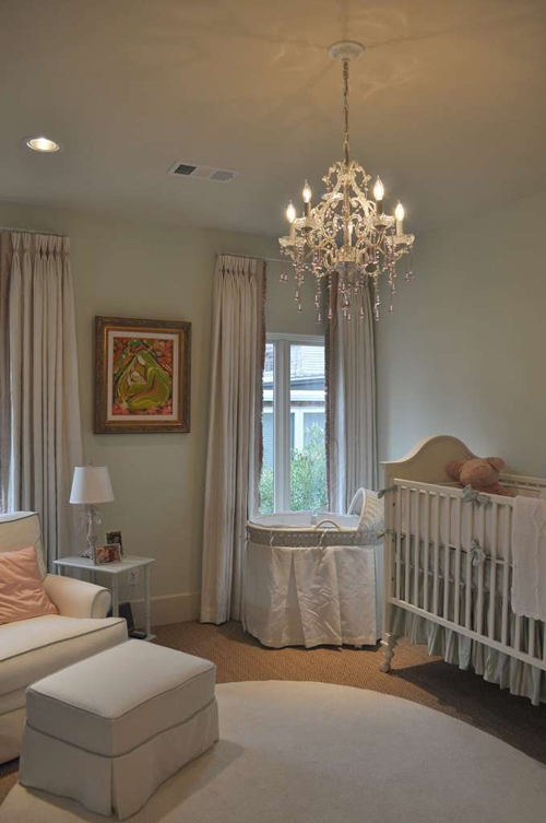 The Peak of Très Chic Elegant Nursery Design