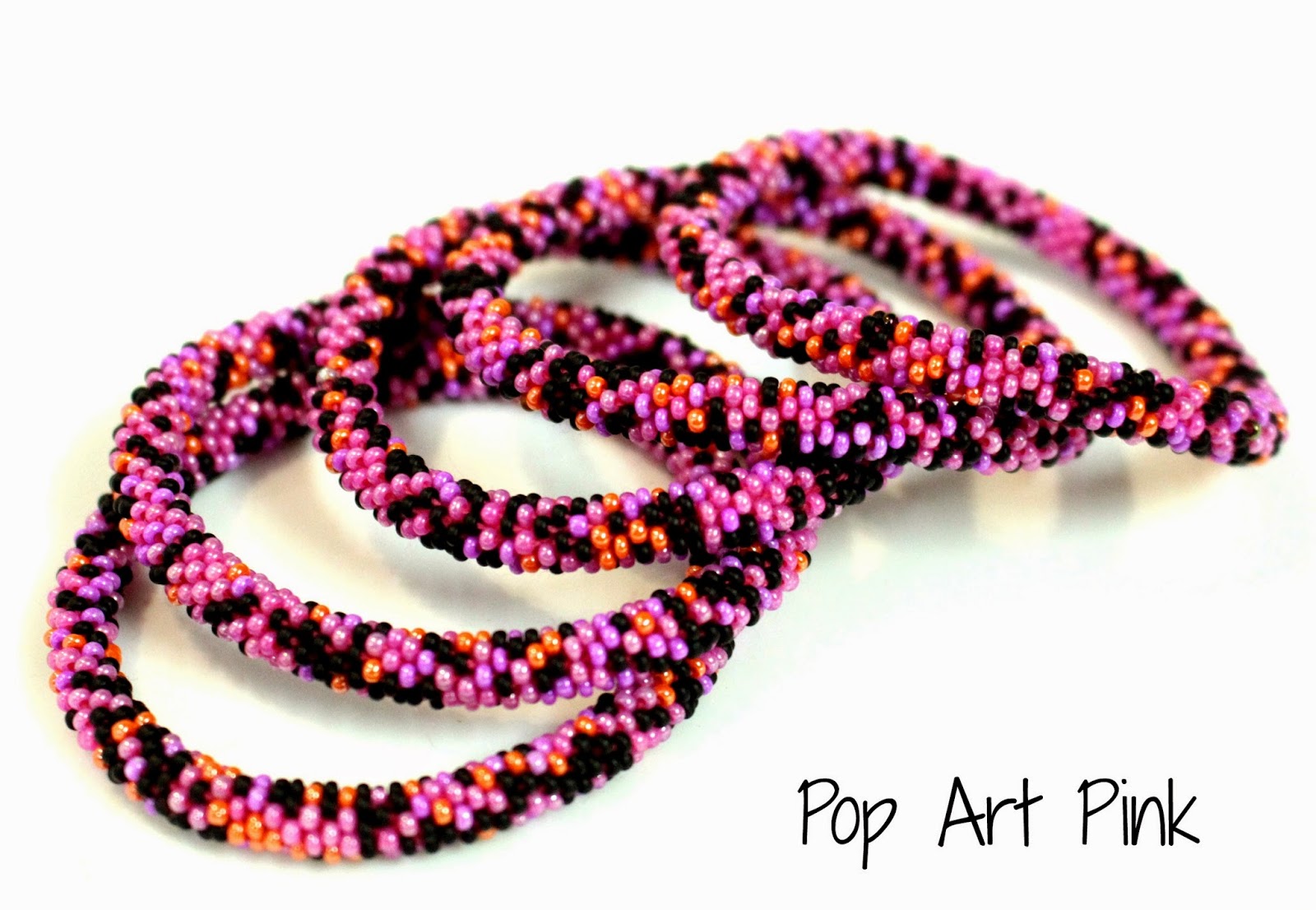 Nepal ethically handcrafted glass bead bracelets