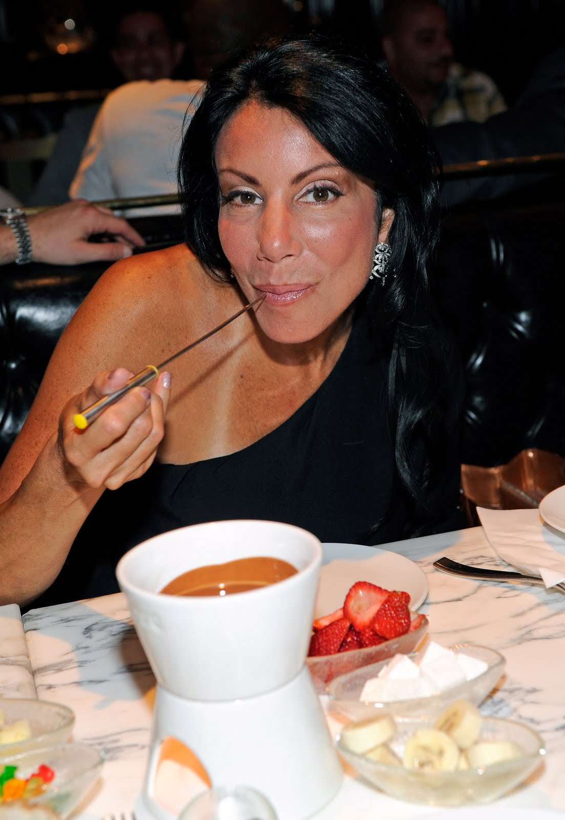 DANIELLE STAUB GETS SWEET AT SUGAR FACTORY IN LAS VEGAS