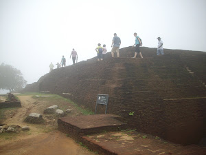 The top of "Sigiriya Rock Fortress".(Wednesday 24-10-2012)