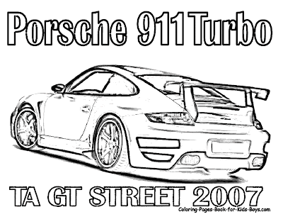 Disney Coloring Pages Printable Coloring Page Of Porsche 911