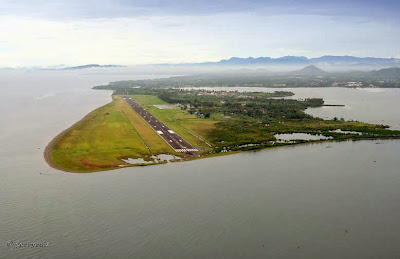 tacloban airport aerial view