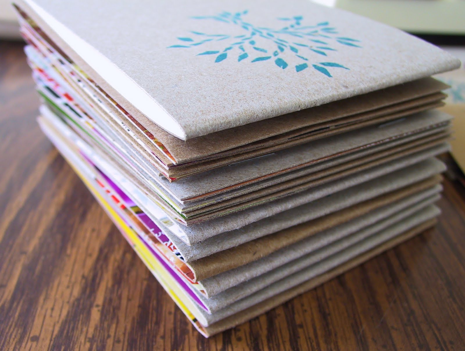 Ramblings Recycled Cardboard Jewelry Cards