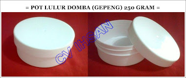 POT LULUR DOMBA (GEPENG) 250 GRAM