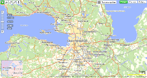 City map Saint Petersburg 4