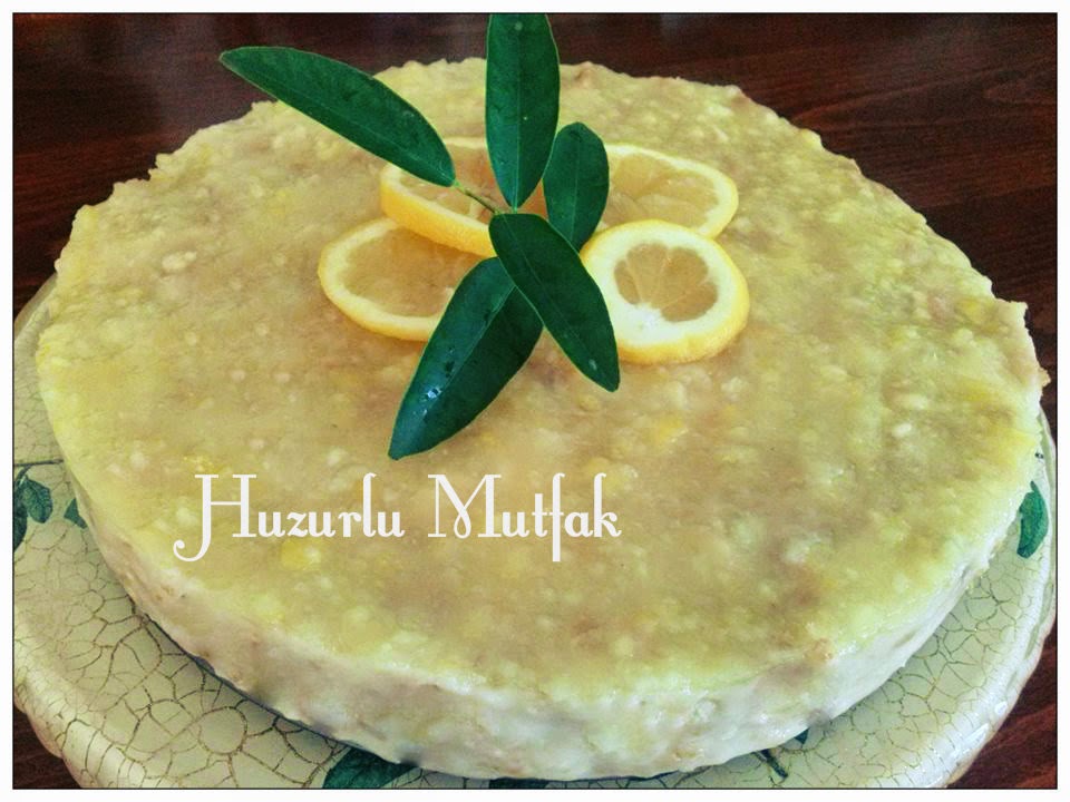 Huzurlu Mutfak LİMONLU MOZAİK PASTA