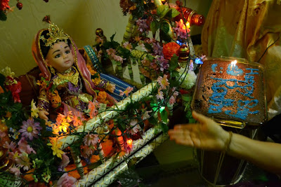 Radha Ashtami 2012 celebration by Jagadguru Kripaluji Maharaj devotees in New York