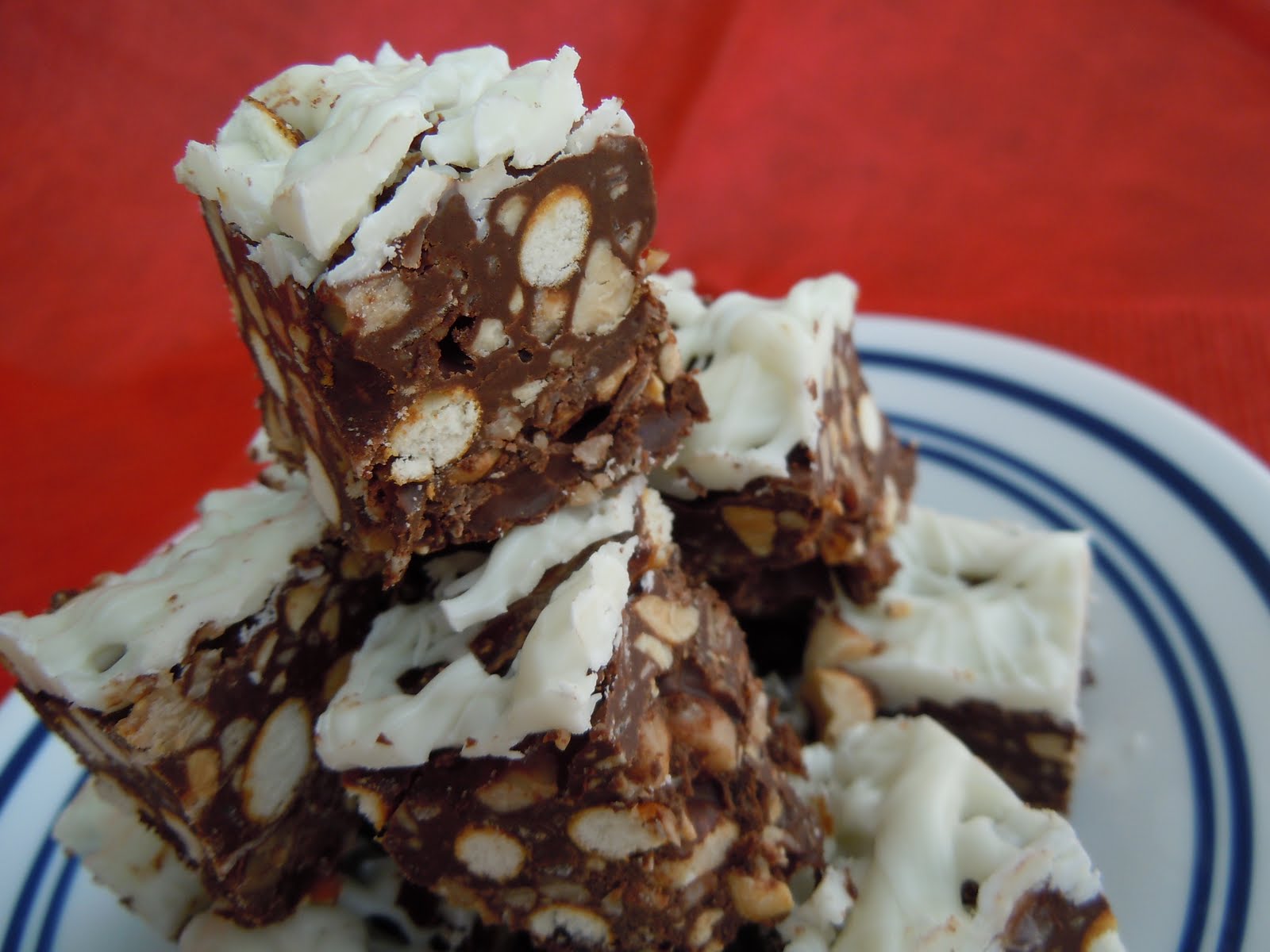 Fish Food Favorites Chocolate Toffee Crunch Squares