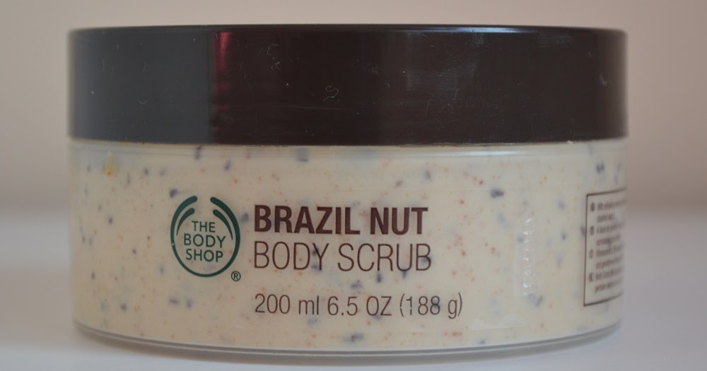 Buttons Apart the body shop brazil nut body scrub review