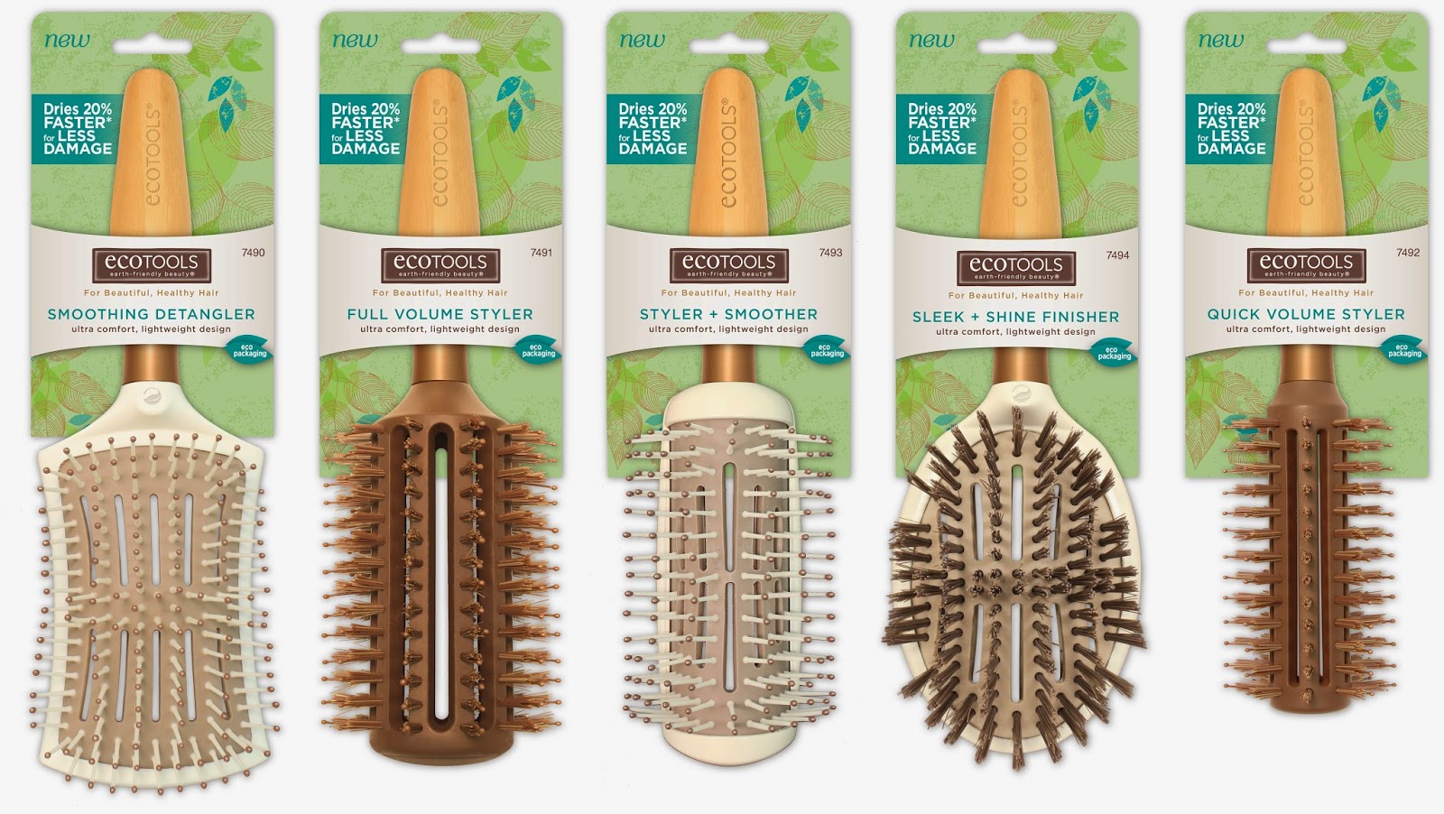 Big Hair RoundUp Eco Tools Hairbrushes, Josh Wood for M&S and Her