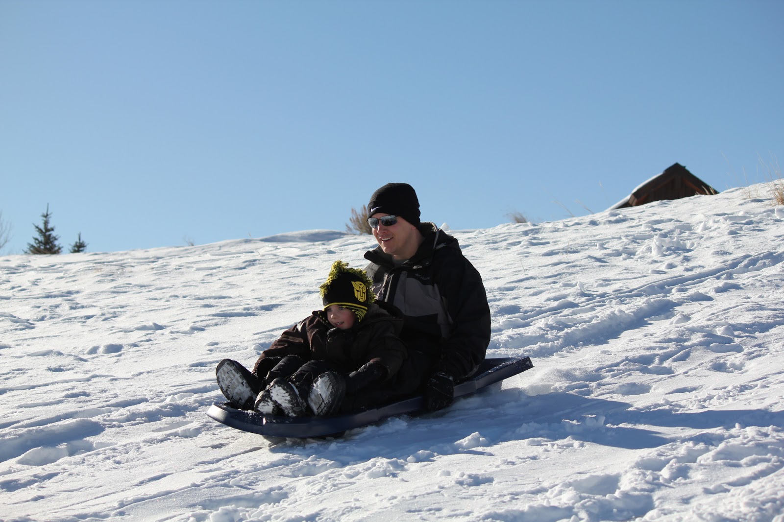 a little like heaven Trip to Denver Sledding Hill