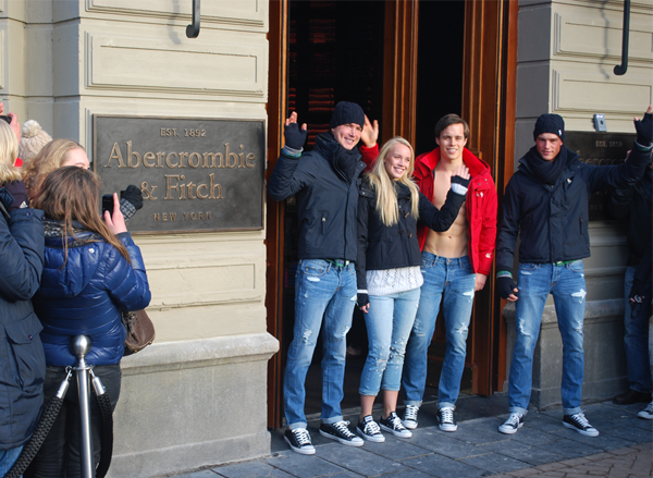 The Sitch On Fitch Fierce Euphoria Abercrombie Fitch In Amsterdam Now Open
