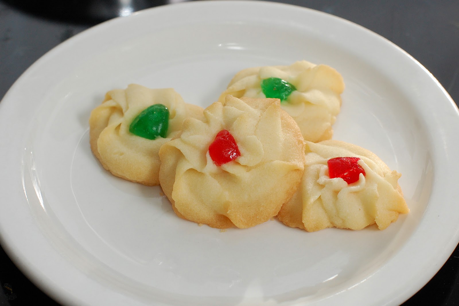 In Michelle's Kitchen Piped Butter Cookies (or Whipped Shortbread Cookies)