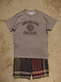 AMERICANA MEN'S Simple Print Tee - AMERICANA Emblem Print Spring/Summer 2015 SUNRISE MARKET