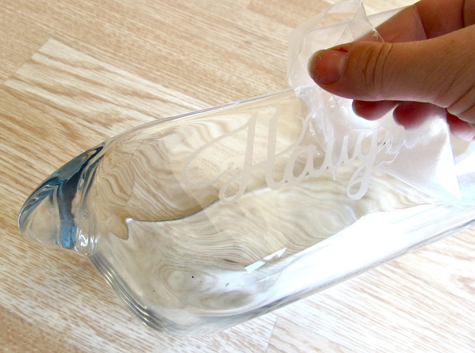 Keep Calm & DIY Glass Etching PhotoTutorial