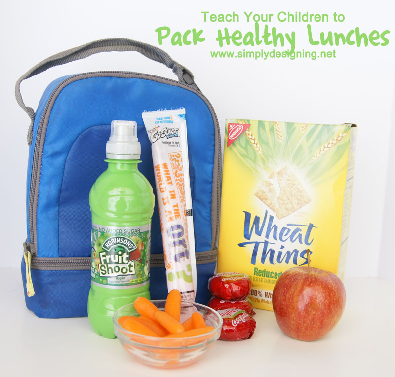 5 Tips for Teaching Children to Pack Healthy Lunches #fruitshoot #fuelyourimagination #ad