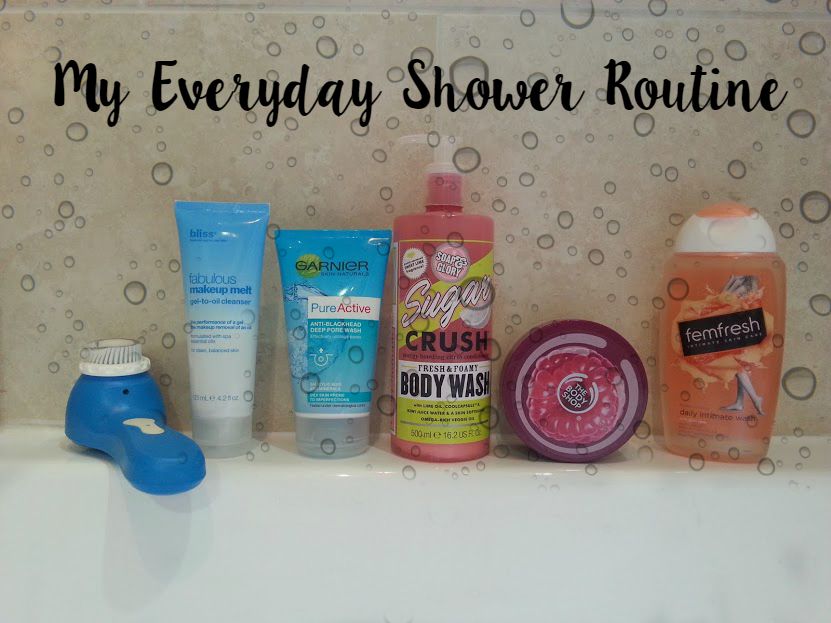 Everyday Shower Routine Class & Glitter