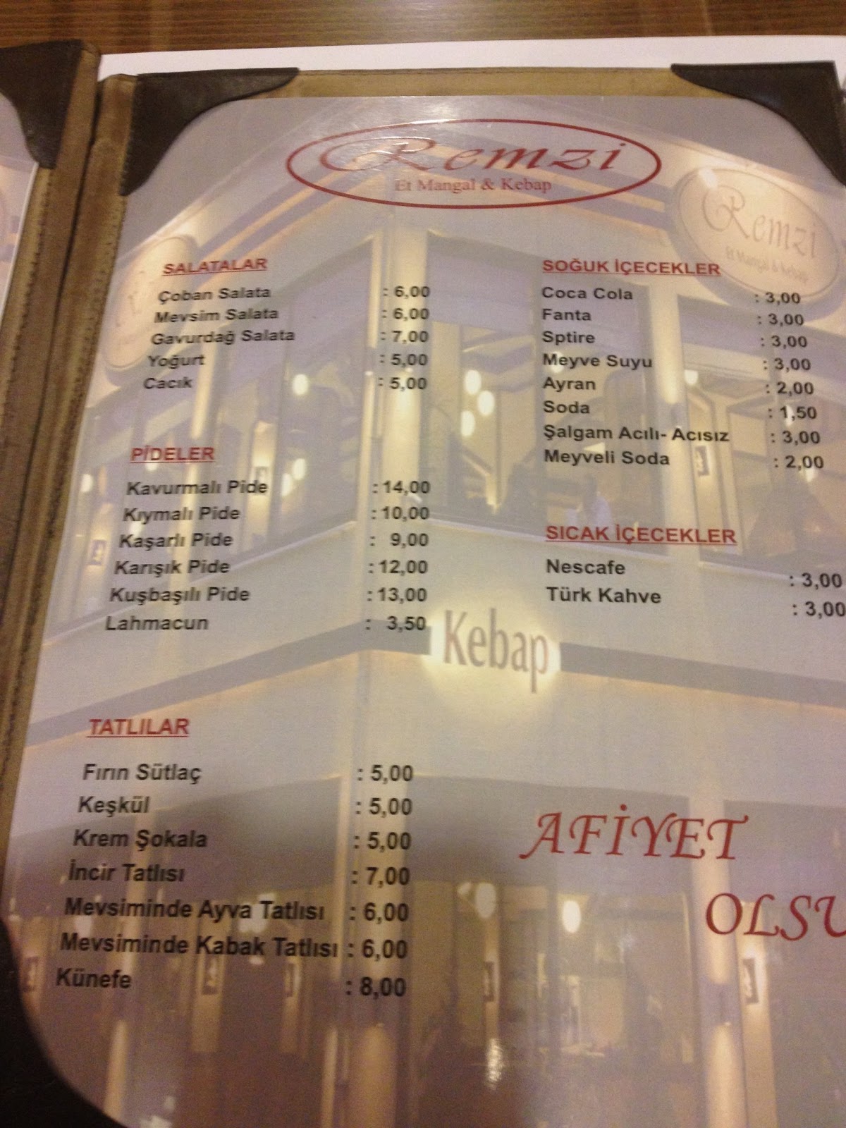 İstanbul Kazan Ben Kepçe Remzi Mangal&amp;Et Kebap