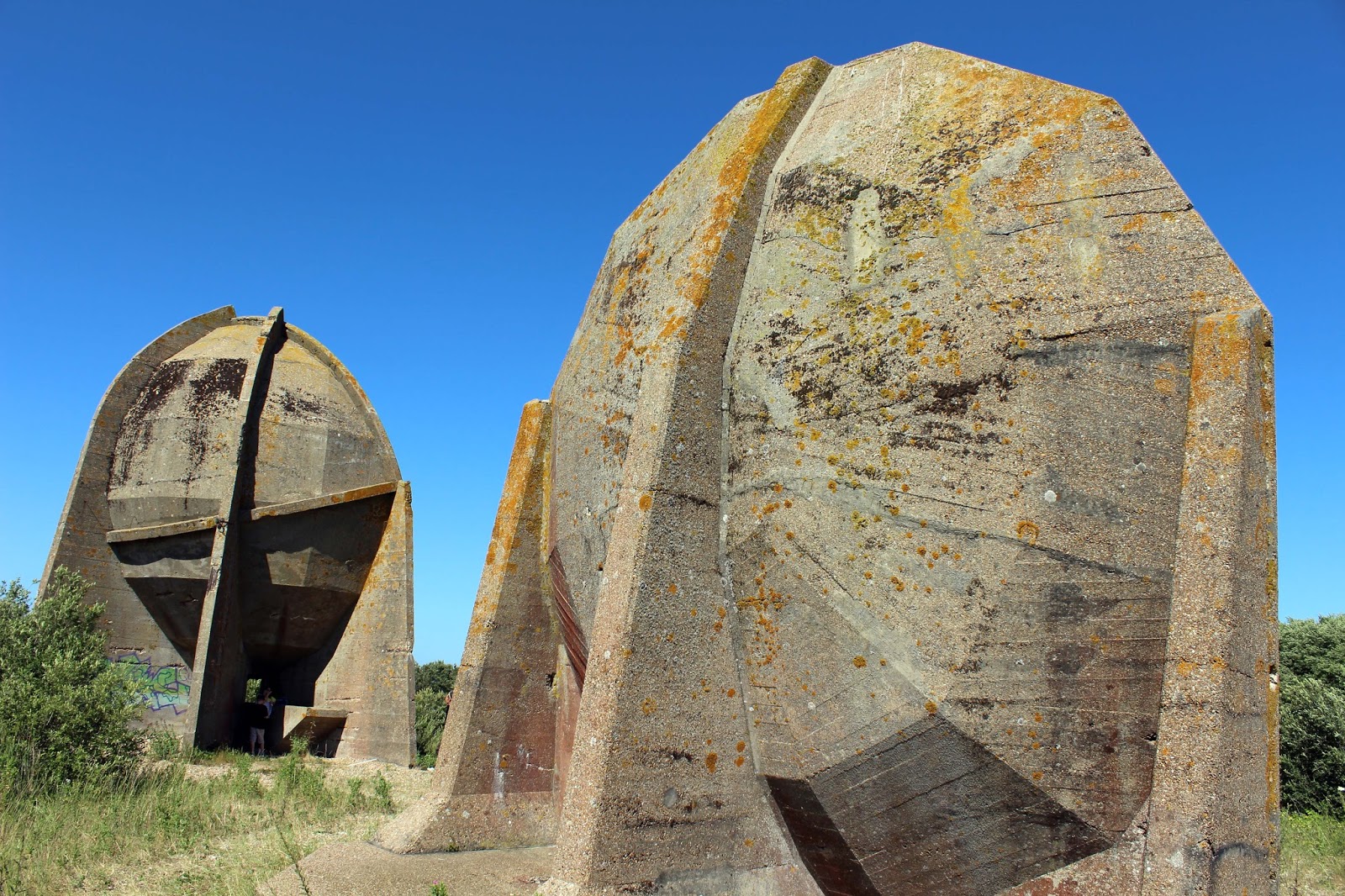 Flâneur about Town A Day Out at the Dungeness Sound Mirrors