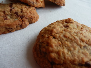Chocolate Chip and Pecan Oat Cookies