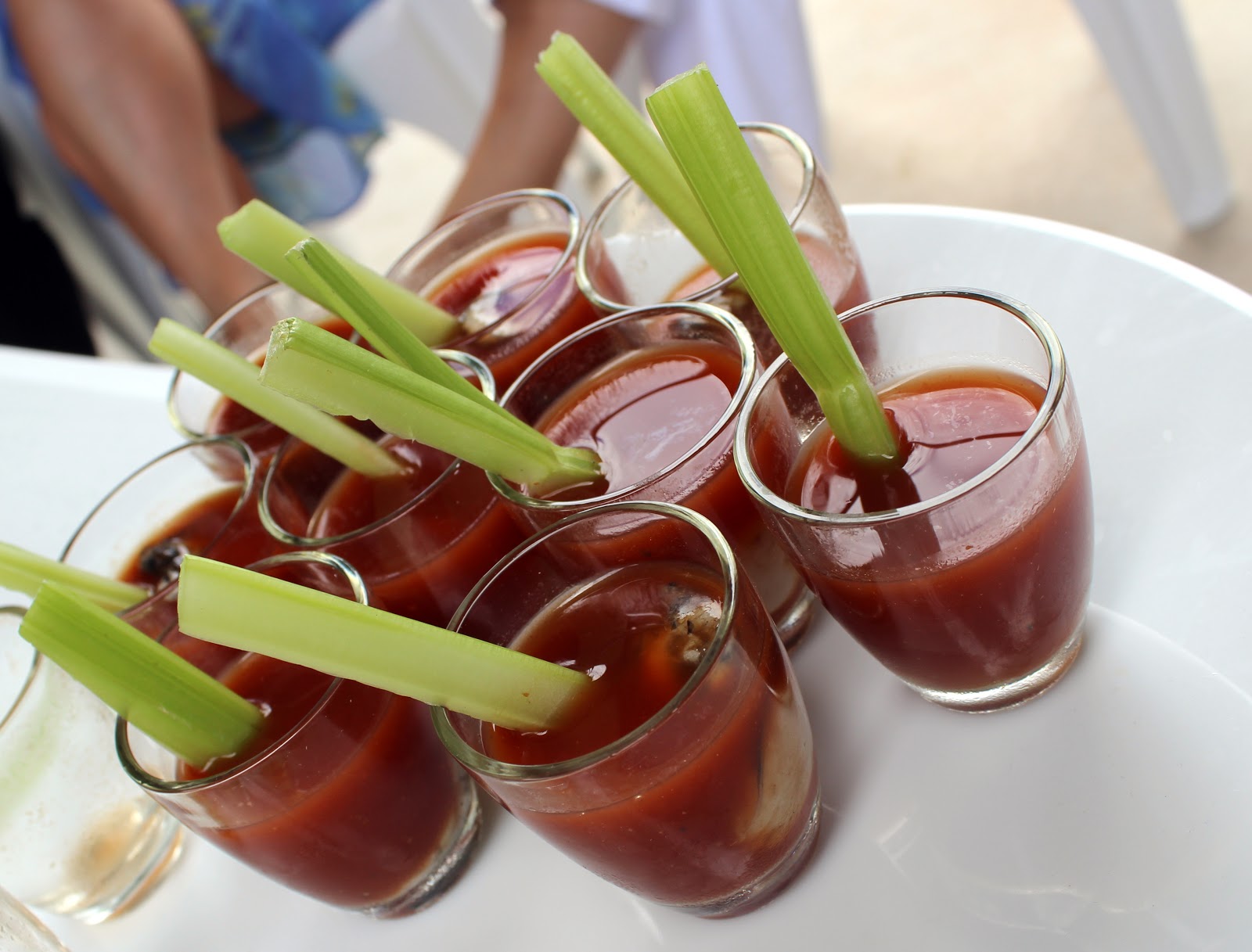 Bloody Mary Oyster shots The Domestic Darling