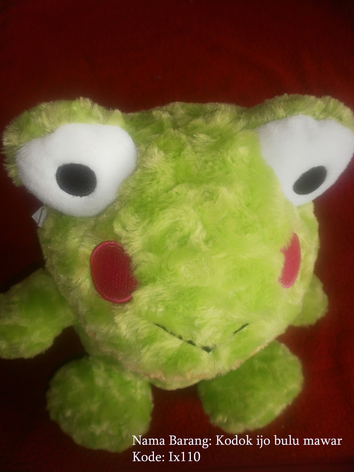 boneka kodok bulu mawar kode ix110 boneka lucu dan murah boneka kodok bulu mawar kode ix110 boneka lucu dan murah