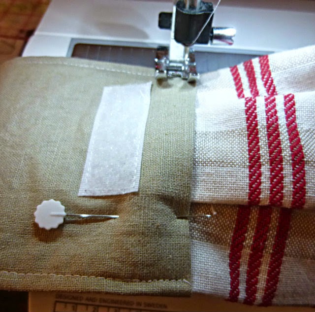 [Amy's] Crafty Shenanigans Hanging Tea Towel tutorial