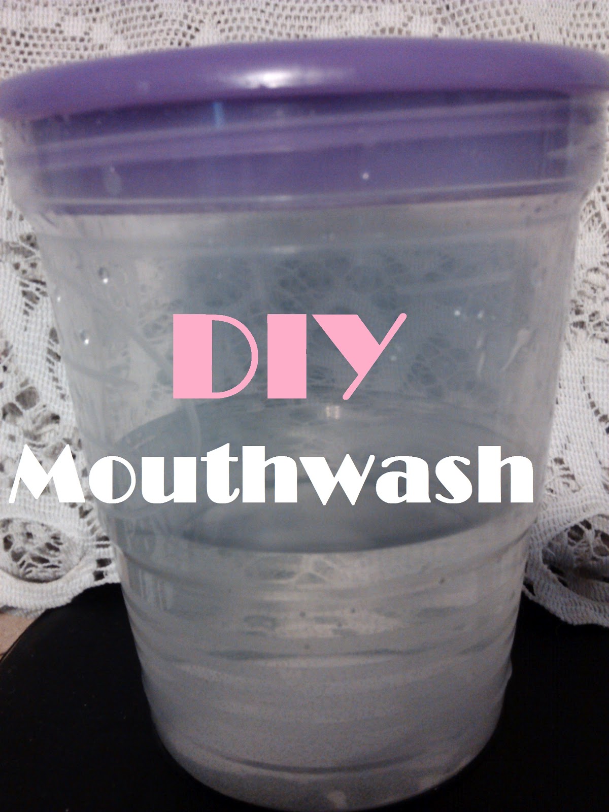 My American Confessions Extras DIY Homemade Mouthwash
