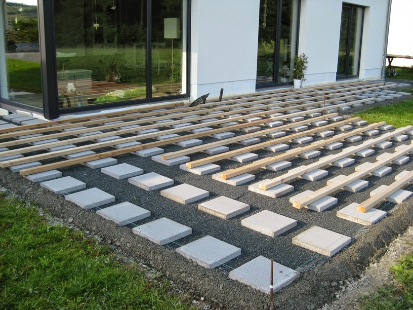 Marios Werkstatt: Hausprojekt: Terrasse - Teil 2