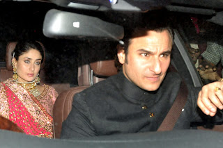 Saif-Kareena's wedding reception in Delhi