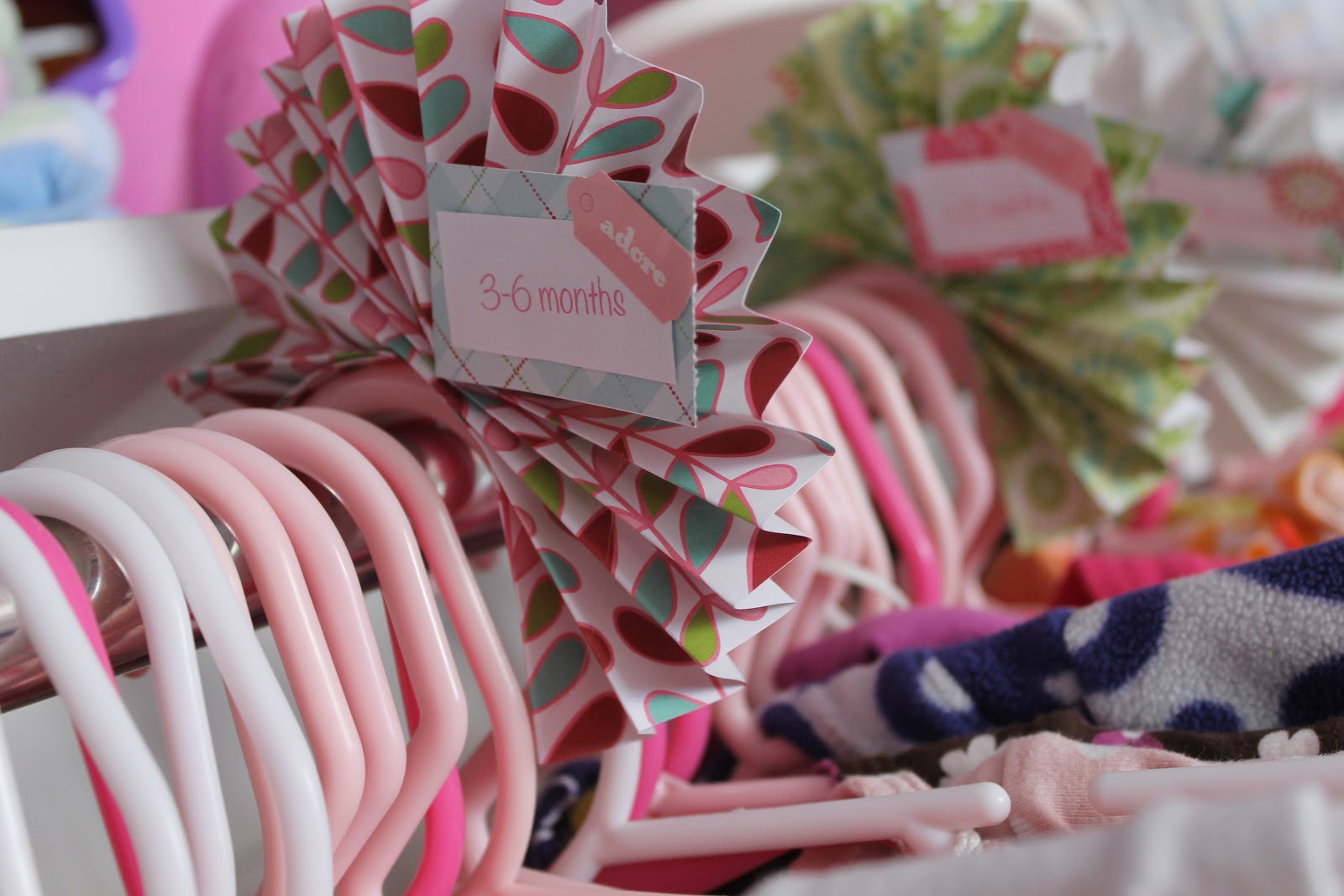 Clothing size organizer tutorial Mommy's Little Sunshine