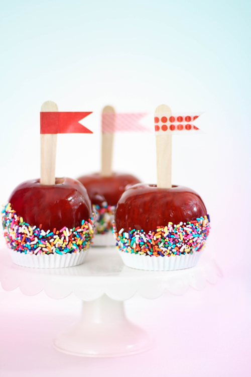 Classic Candied Apples and Marshmallow Popcorn Balls Sprinkle Bakes