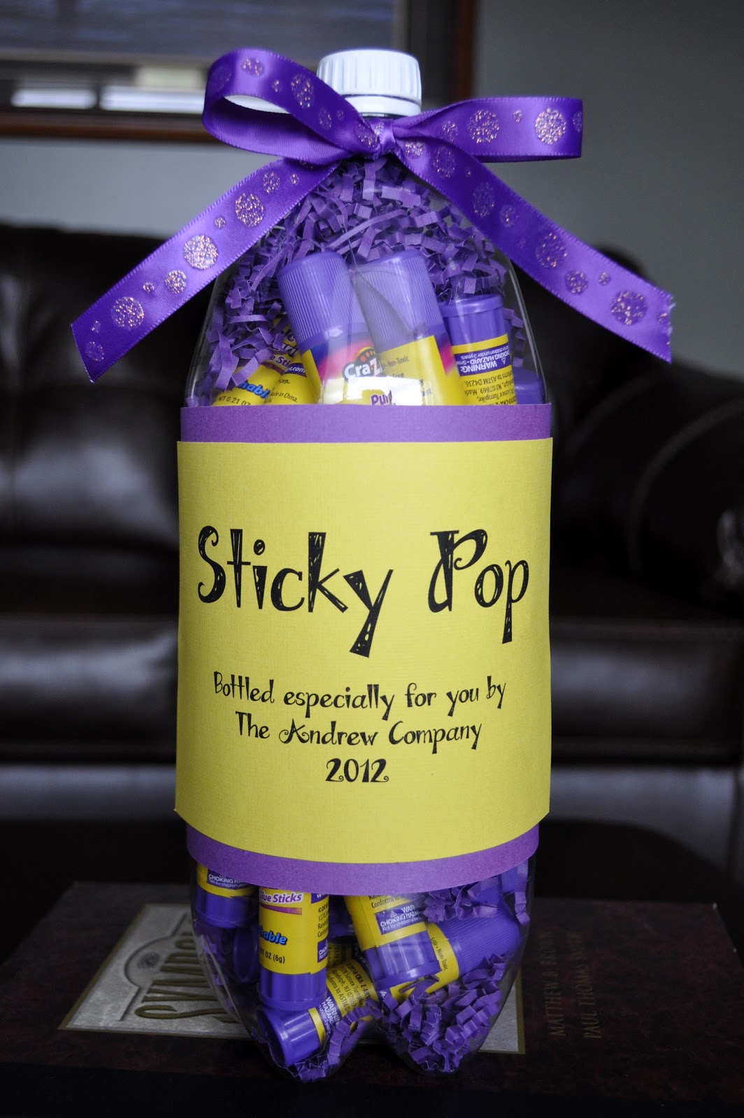 "Sticky Pop"&mdash;A Teacher Apreciation Gift | I Heart Crafty Things