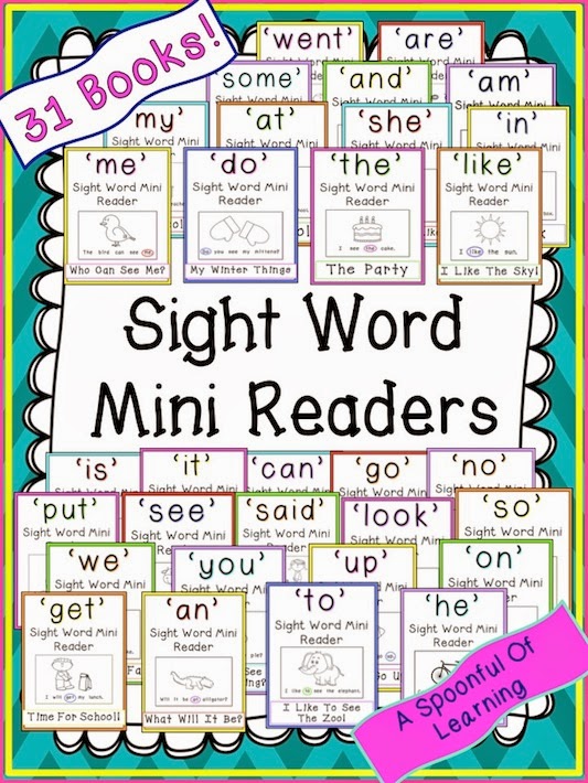 Sight Word Mini Readers!