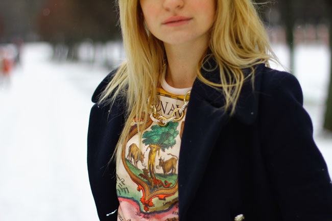 Irina Pavlova winter look, зимний лук,модный лук,зима 2013