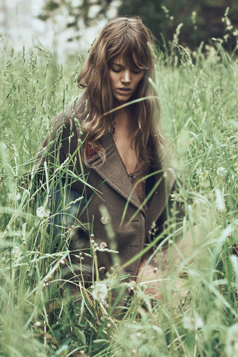Editorial Fashion | Freja Beha Erichsen Evokes the Romantic Spirit of