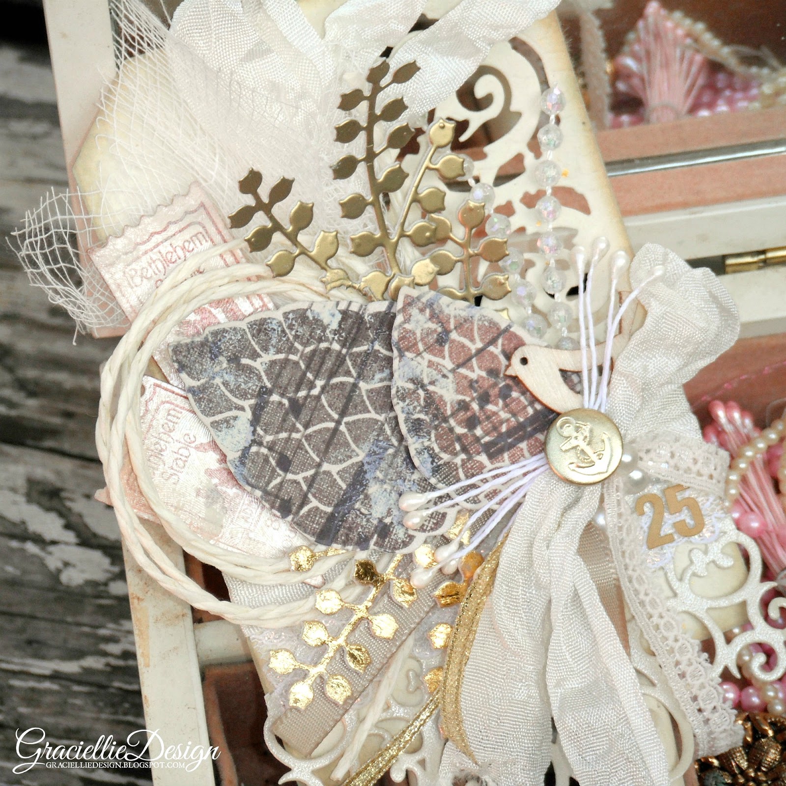 Shabby Chic Christmas Dress