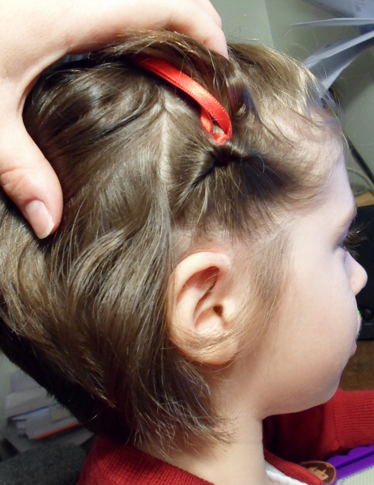 The Hair Band Spunky Ribbon Headband (Ribbon PT Style 5)