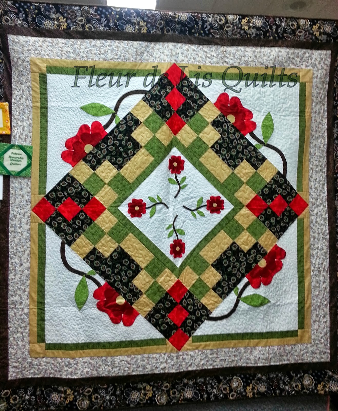 Fleur de Lis Quilts and Accessories Sunday Quilt Inspiration Patience Quilters