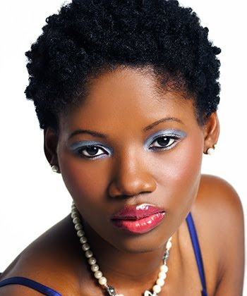 Karine Vanasse: Short Natural Hairstyles for Black women