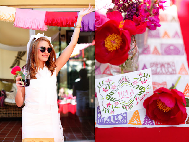 A fiesta style bridal shower is a fun and festive way to celebrate your upcoming wedding. You'll love the inspiration from this guest feature.