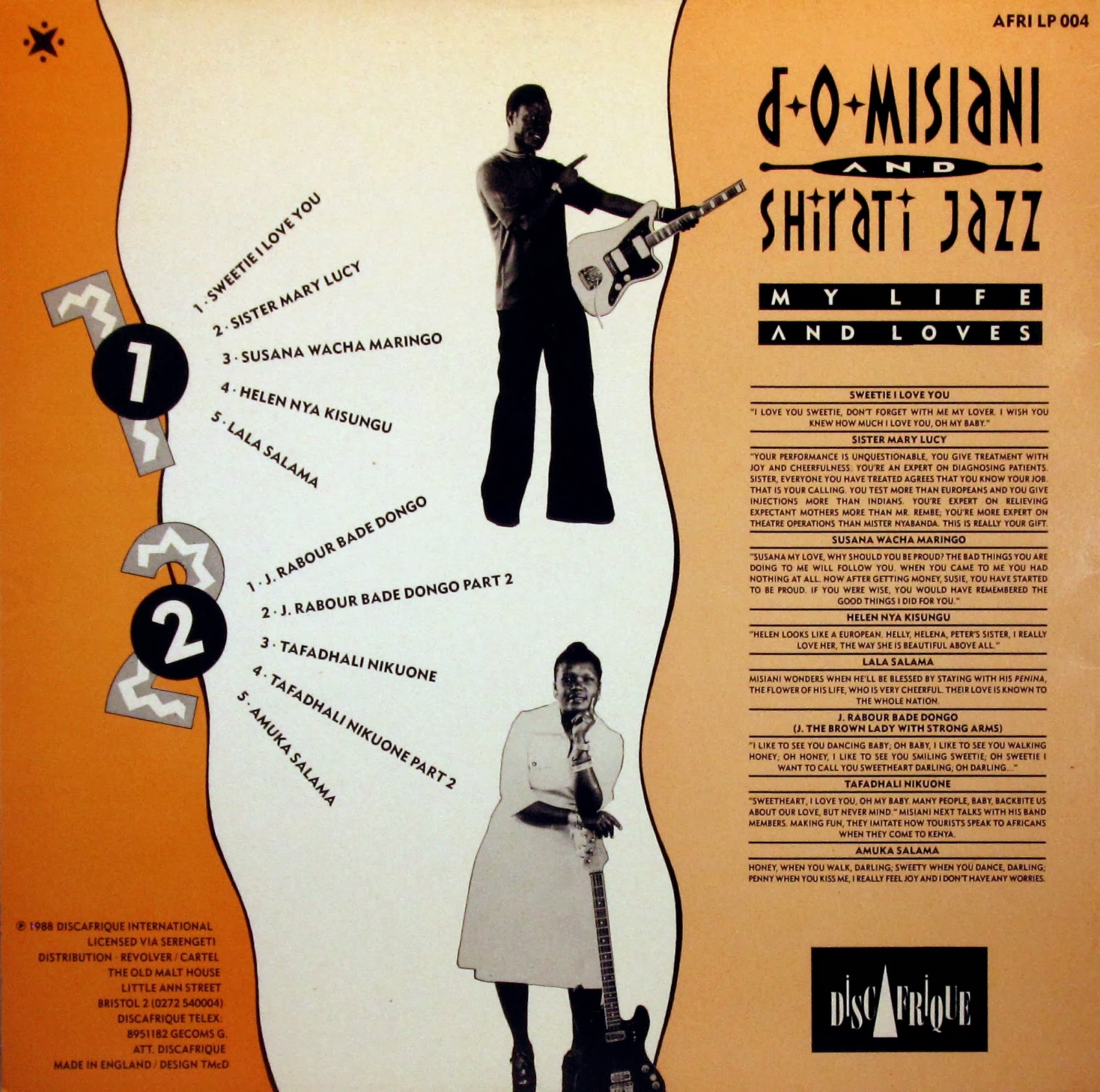 d.o. misiani and shirati jazz - my life and loves    D.O.+Misiani,+back