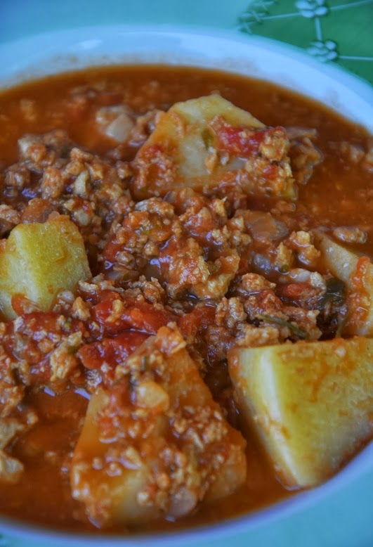 Carne Vegetal Moída com Batata Carne Vegetal Moída com Batata (vegana)
