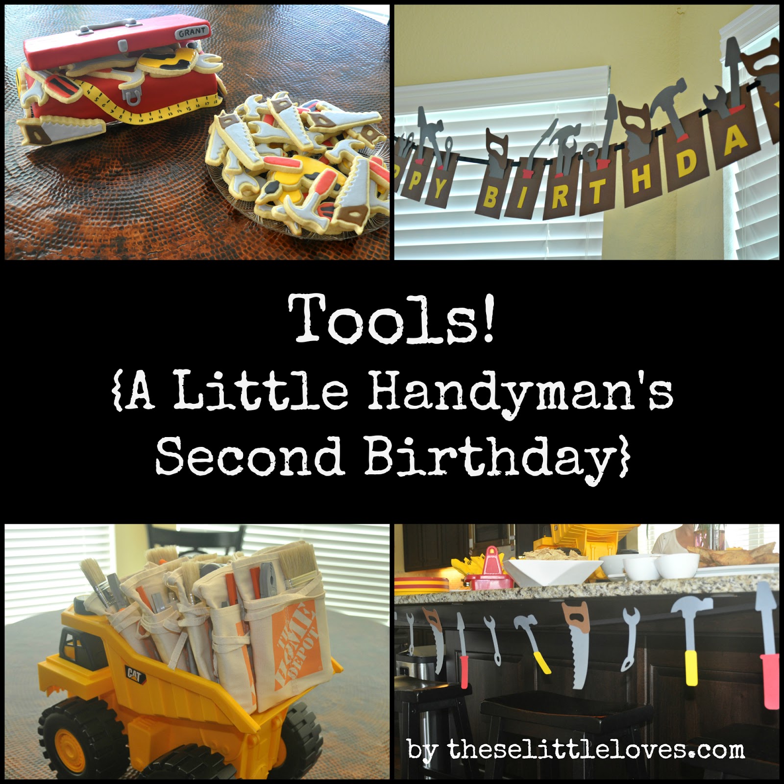 A Tool Themed Second Birthday Party