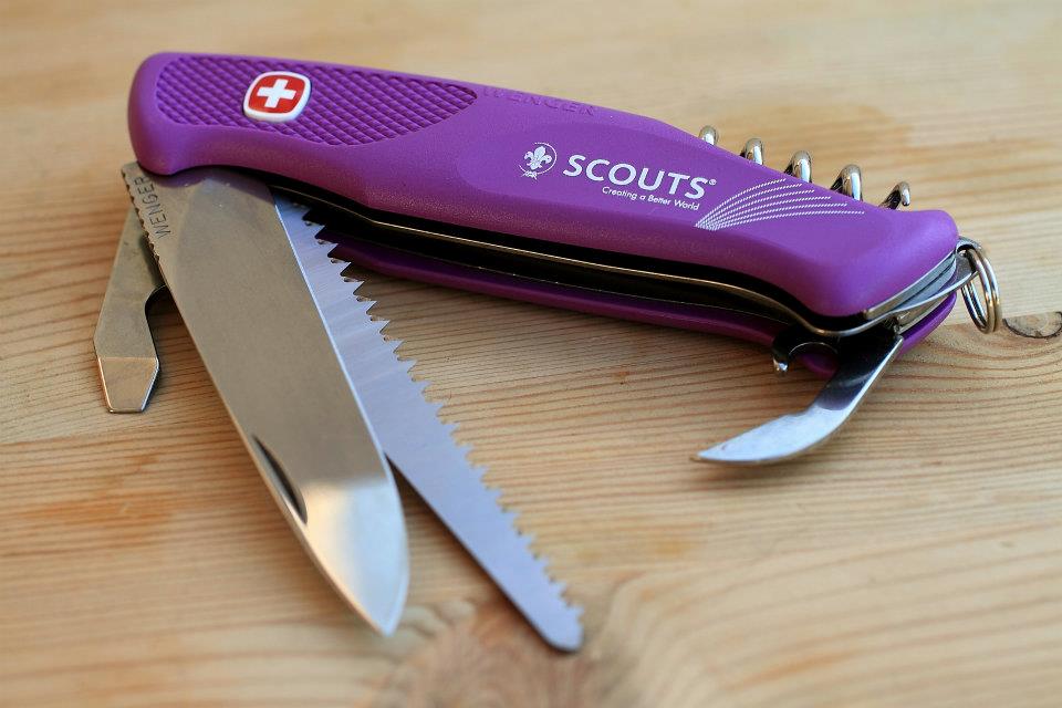 The Samosaurus Chronicles Wenger Ranger S55 Official World Scout Knife