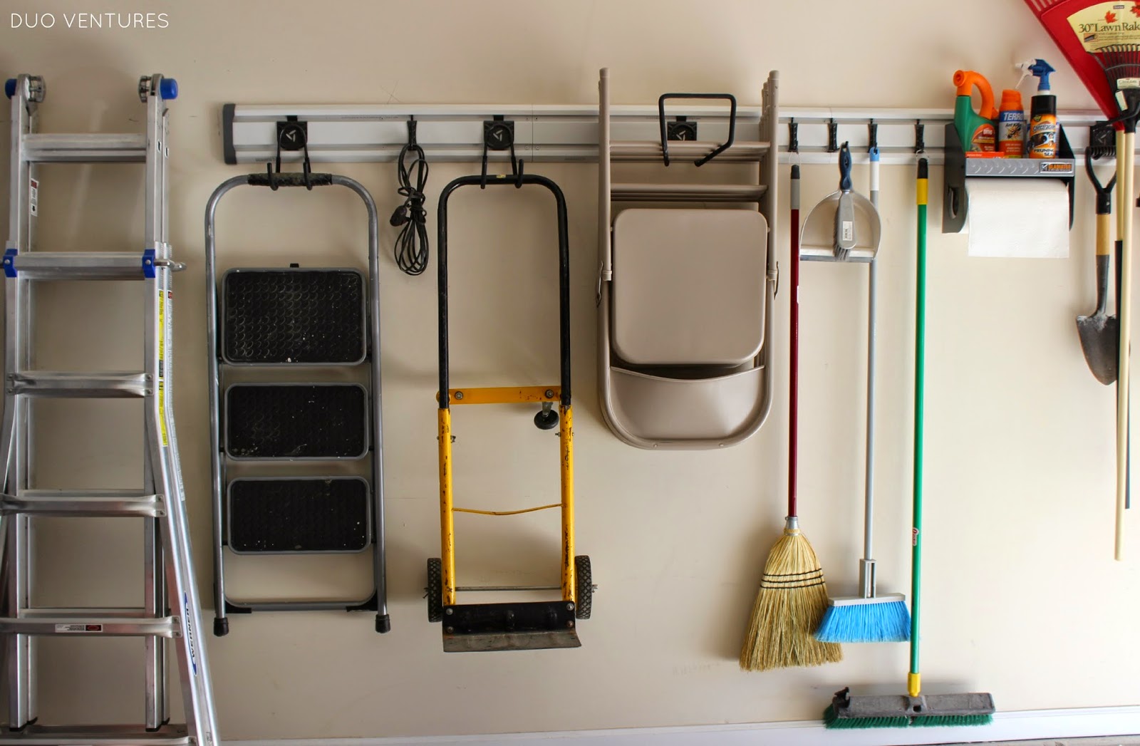 Duo Ventures The Garage Wall Track System
