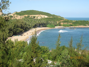 Coastal views towards Da Nang