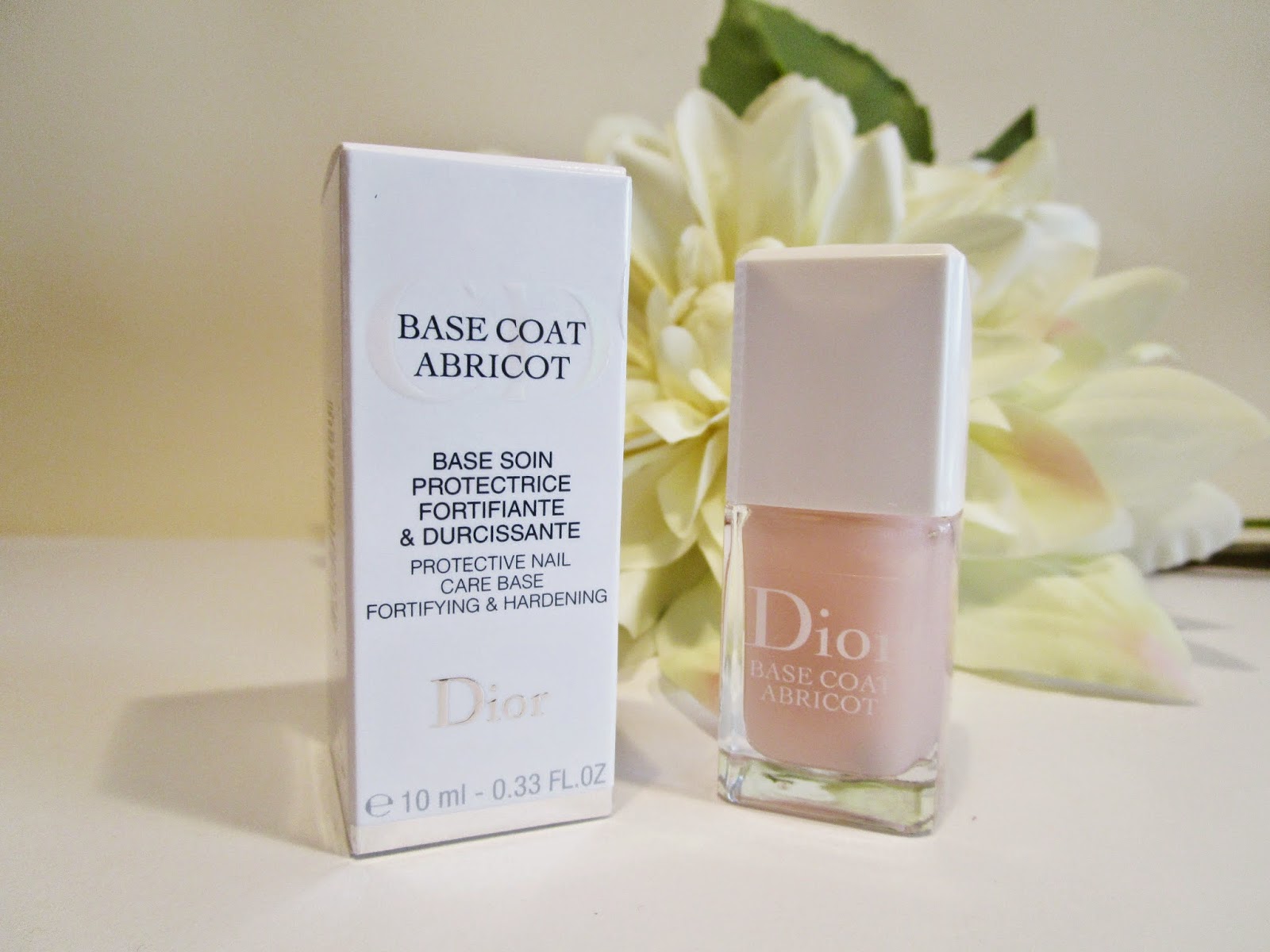 El Espejo de la BELLEZA Base Coat, Diorlisse y Top Coat Abricot de