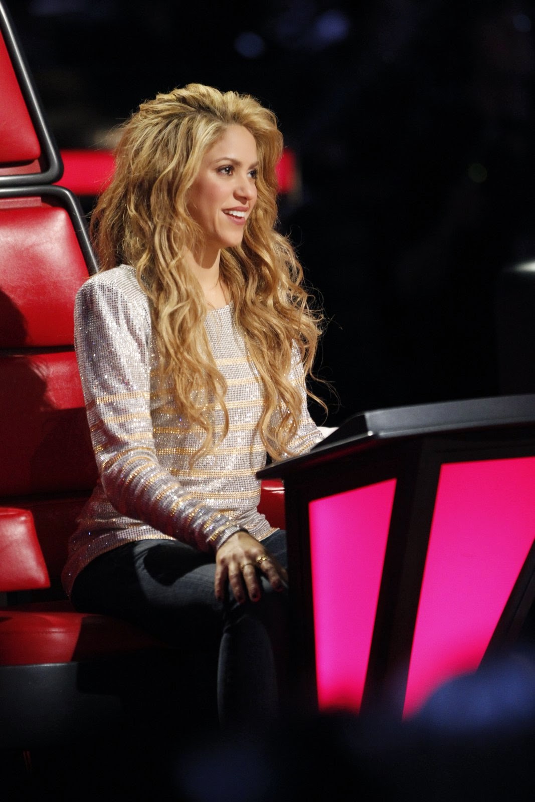 Shakira at the Voice | Shakira, Celebrities, Singer