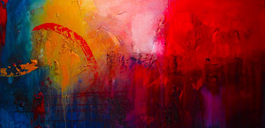Abstract Painting "Lucid Dream" by Dora Woodrum